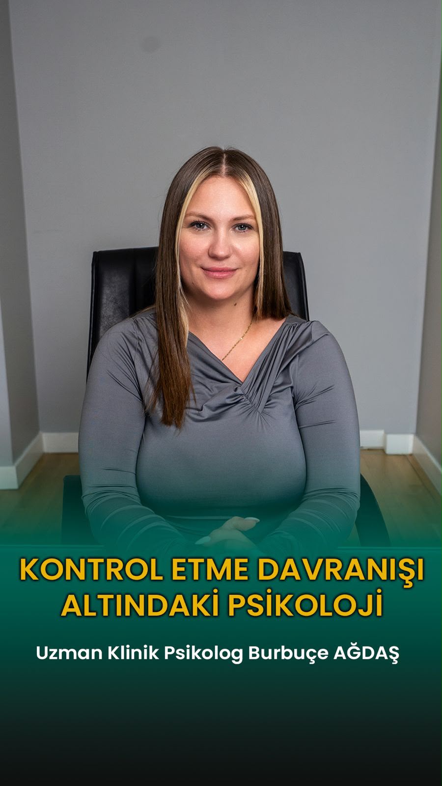 Kontrol etme davranışı altındaki psikoloji — Uzm. Kl. Psk. Burbuçe Ağdaş